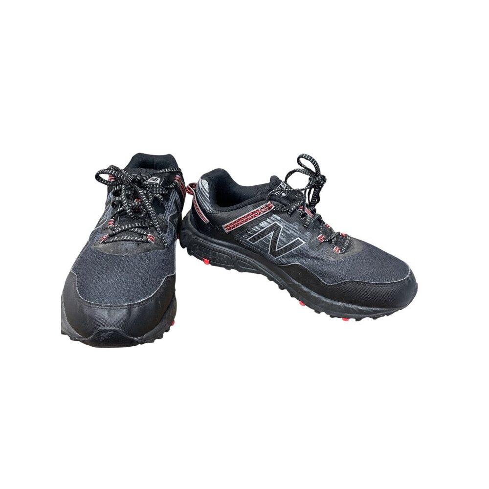 New Balance 410V6 Mens black gray run trail sneakers sz 10.5(4E) SKU 9748